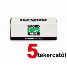 Ilford HP5 Plus 400 120 fekete-fehér negatív rollfilm (5 tekercstől)
